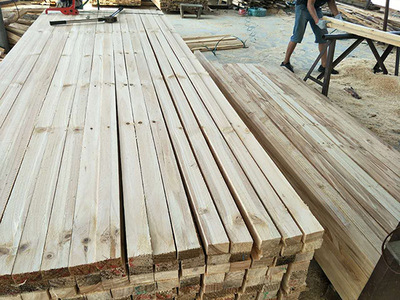 辐射松建筑木材报价-3米建筑木材-建筑木材加工厂